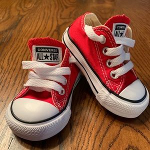 Red Toddler Converse